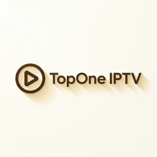 TopOne IPTV brand logo (footer)